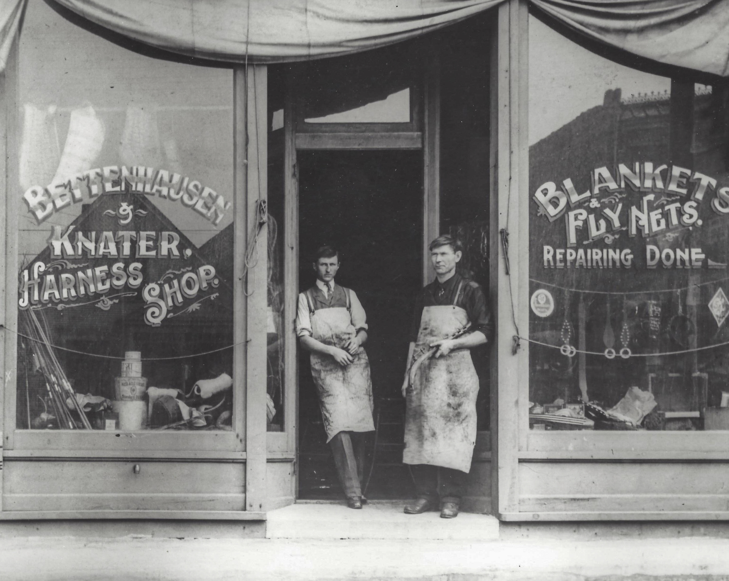385 Business Misc Bettenhausen & Knater Harness Shop 1870
